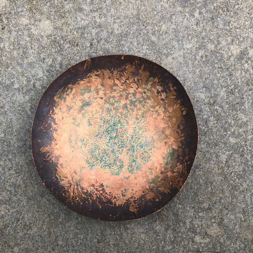 Melissa Montague: Shallow Copper Bowl